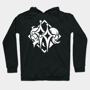 Genshin Impact Traveler Emblem - White Hoodie